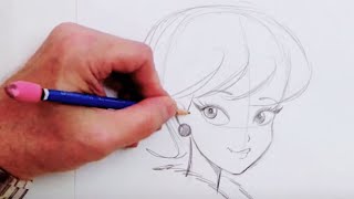 How To Draw a Simple Cartoon Step by Step [upl. by Eelirol700]