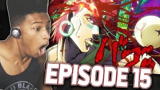 ETIKA REACTS TO quotJOJOS BIZARRE ADVENTUREquot  EPISODE 15 [upl. by Vlada]