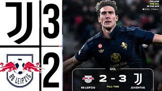 RB Leipzig vs Juventus 32 Highlights  UEFA Champions League 2024 [upl. by Ennovi]