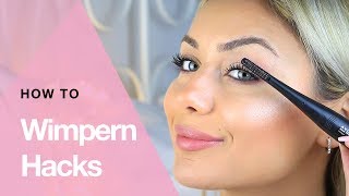 Diese Wimpern Hacks funktionieren garantiert [upl. by Tahpos]