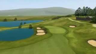 Gleneagles PGA Centenary Course Guide  Par 5 2nd [upl. by Eaver]