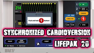 Stat Skills Synchronized Cardioversion Using the LifePak 20 [upl. by Audwin221]