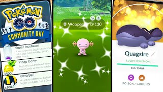 Prep Now Double Wooper Community Day for November [upl. by Enigroeg]