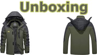 KEFITEVD Herren Skijacke Atmungsaktiv Unboxing Video [upl. by Notsuj]