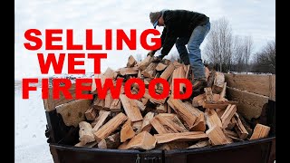 SELLING WET FIREWOOD  565 [upl. by Onder]