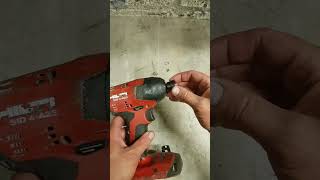 How to repair a Hilti SID 4A22 impact driver with a bad Chuck [upl. by Chiles]