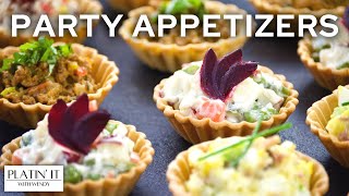 The BEST Party Appetizers  Tart Crust Recipe  Everyday Favourites [upl. by Solley408]