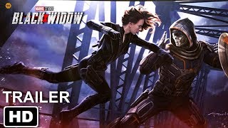 Viuva Negra Trailer Oficial 2020  BLACK WIDOW TEASER SDCC 2019 [upl. by Brownley]