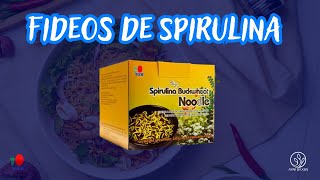 Fideos de Spirulina DXN ¿La Solución Saludable a tus Antojos de Pasta ¡Descúbrelo Aquí [upl. by Anot654]