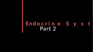 Endocrine Part 2 [upl. by Asereht]