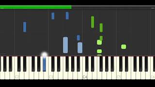 Alci Acosta No Renunciare Piano Cover Midi tutorial Con animo de ofender [upl. by Esilrahc]