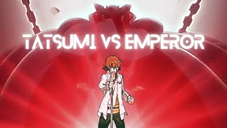 TATSUMI VS EMPEROR  TATSUMI AWAKE ANCIENT SOUL OF IMPERIAL ARM  BADASS FIGHT  AMV  AKAME GA KILL [upl. by Luce]