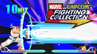 MARVEL VS CAPCOM FIGHTING COLLECTION  Conferindo o Gameplay  Em Português PTBR [upl. by Nuahsak]