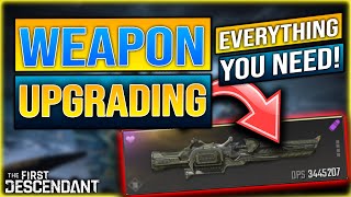 The First Descendant Weapon Level Transmission Explained  Weapon Readjustment Guide [upl. by Odelinda]