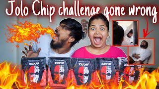 EXTREMELY GONE WRONG WITH THE JOLO CHIPS CHALLENGE 😭🥵 [upl. by Anomor]