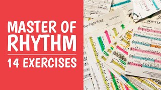 Ultimate Rhythm Masterclass 14 Rhythm Exercises [upl. by Ayana790]