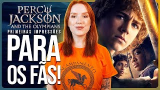 JÁ ASSISTI PERCY JACKSON E  Primeiras Impressões [upl. by Carlson]