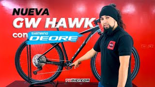 Conoce la NUEVA bicicleta GW HAWK 🦅 con Shimano Deore  TuBici Bike Shop [upl. by Audrey]