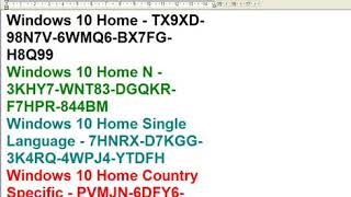 Klucz Windows 10 Home [upl. by Marcelline]