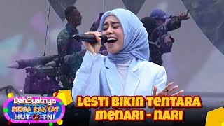 LESTI KEJORA  Sekali Seumur Hidup  DAHSYATNYA HUT TNI 78 [upl. by Kali]