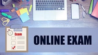 ONLINE EXAMINATION  AMITY UNIVERSITY [upl. by Karalynn827]