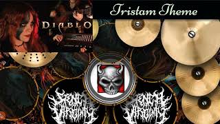 Diablo  Tristram Theme Gingertail Cover  My drum action☠️🎃😈👿 [upl. by Aseram]