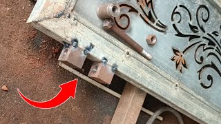 Door Clamp fitment Welding Techniques for heavy duty Fabrication work ideas [upl. by Par]