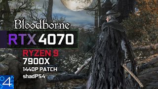 Bloodborne PC ShadPS4 v031 1440P Resolution Patch RTX 4070  Ryzen 9 7900x [upl. by Anawqahs]