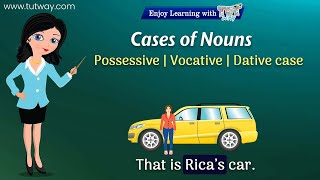 Nouns  Cases of NounPronoun  Possessive case Vocative case Dative case  English Grammar [upl. by Shandee]