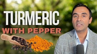 Important HEALTH reason TURMERIC needs BLACK PEPPER food or supplement [upl. by Aihtenak]