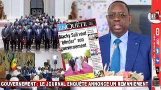 Gouvernement  Remaniement Imminent Amadou Ba Sera Remplacé par [upl. by Abbotsen866]