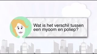 Dr Marlies Bongers  Wat is het verschil tussen een myoom en poliep [upl. by Ylrebnik816]