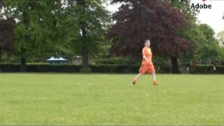 Football Skills Lofted Kick [upl. by Iona]