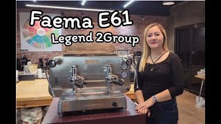 ✨ เครื่องมือสอง Faema E61 Legend 2 Group✨ [upl. by Aicilaanna]