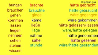 Konjunktiv üben Dativ üben Deutsch lernen Deutsche Grammatik deutsch germangrammar longua [upl. by Opaline]