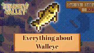 Dominating Walleye Fishing in Stardew Valley Expert Tips Revealed [upl. by Aelanej790]