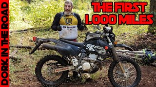 1000 Mile Suzuki DRZ400S Review The Most Fun Ive EVER HAD on a Motorcycle [upl. by Sebbie]