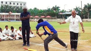 Telangana Cricket Association gives Batting coaching for District Coaches  Cricket Telangana [upl. by Erina]