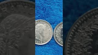 moneda confoederatio helvetica 20 Rappen 2014 [upl. by Enicnarf893]