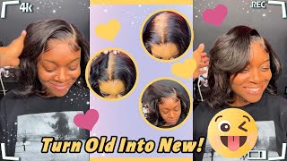 Hair Rehab 👏🏾How To Fix Your Balding Frontal Wig amp Restore Tangled Matted Hair  Details tutorials [upl. by Randee]