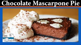 How to make a Chocolate Mascarpone Pie [upl. by Otiragram590]