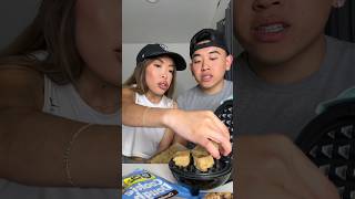 QUICK COOKIES IN A MINI WAFFLE MAKER WITH DAVID [upl. by Achorn]