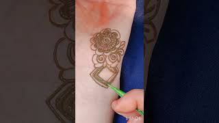 Unique mahandi design front hand by Mantasha Vlog 🥰 [upl. by Joannes]