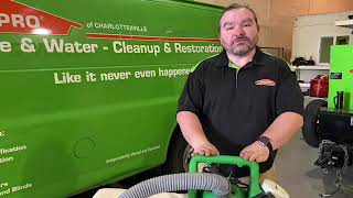 SERVPRO of Charlottesville Fogging Equipment and Demonstration [upl. by Armalla]