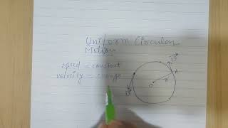 Uniform Circular Motion [upl. by Eimor]