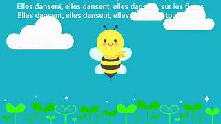 La Danse des abeilles avec les paroles  LAZO KIDSComptines et chansons pour les enfants [upl. by Casilda]