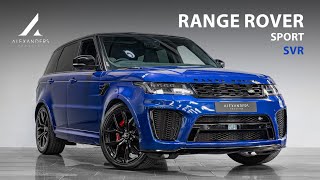 Range Rover Sport SVR  Walkaround [upl. by Hsitirb526]