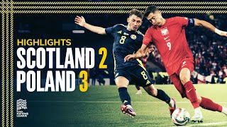 Scotland 23 Poland  Late Defeat in Nations League Opener  2024 UEFA Nations League Highlights [upl. by Anitsim274]