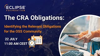 The CRA Obligations Identifying the Relevant Obligations for the OSS Community [upl. by Ydnih]