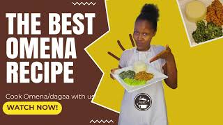 Tasty and delicious omenadagaa recipesimple silver cyprinid recipe  how to cook wet fry omena [upl. by Aligna]